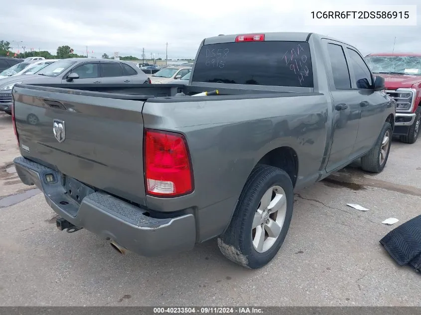 2013 Ram 1500 Express VIN: 1C6RR6FT2DS586915 Lot: 40233504