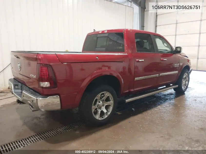 1C6RR7NT3DS626751 2013 Ram 1500 Laramie