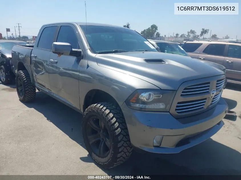 1C6RR7MT3DS619512 2013 Ram 1500 Sport