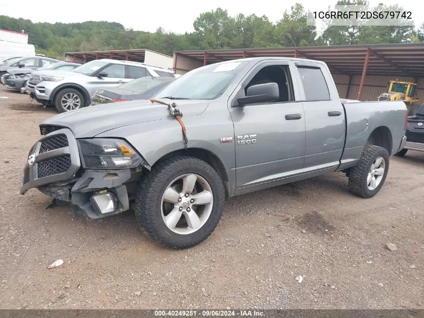 2013 Ram 1500 Express VIN: 1C6RR6FT2DS679742 Lot: 40249251