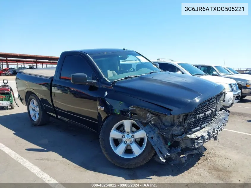 2013 Ram 1500 Express VIN: 3C6JR6ATXDG505221 Lot: 40254022