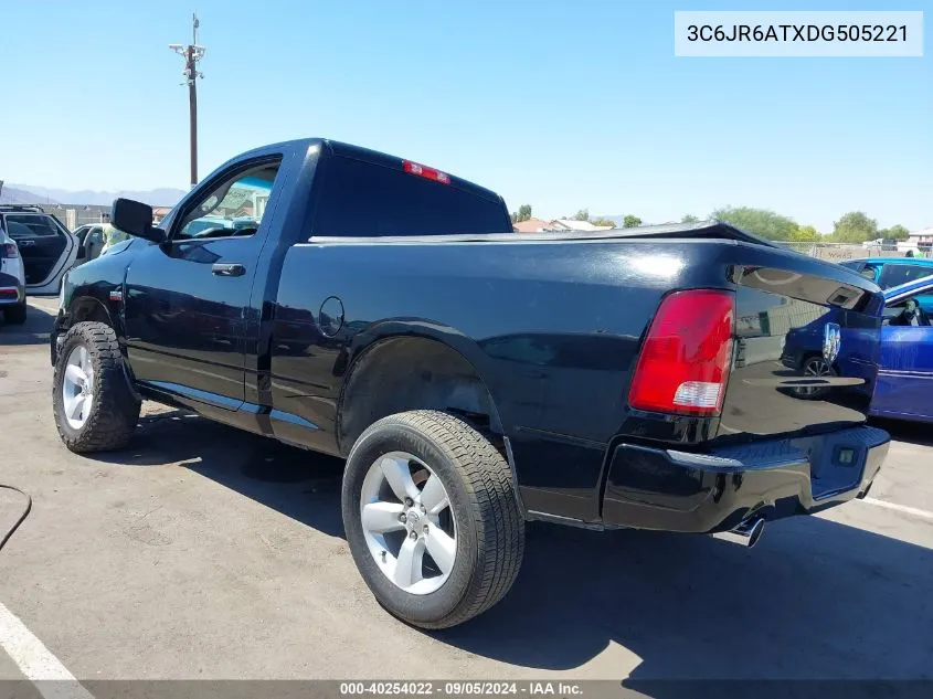 2013 Ram 1500 Express VIN: 3C6JR6ATXDG505221 Lot: 40254022