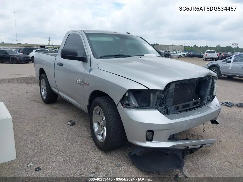 2013 Ram 1500 Tradesman/Express VIN: 3C6JR6AT8DG534457 Lot: 40259443