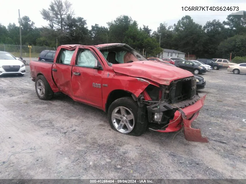 2013 Ram 1500 Express VIN: 1C6RR7KT4DS624673 Lot: 40266404