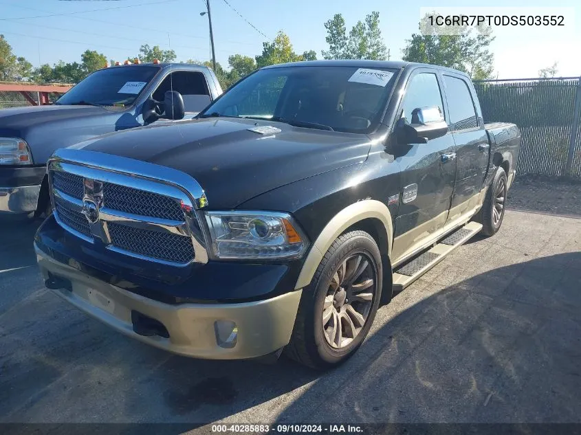 2013 Ram 1500 Laramie Longhorn VIN: 1C6RR7PT0DS503552 Lot: 40285883