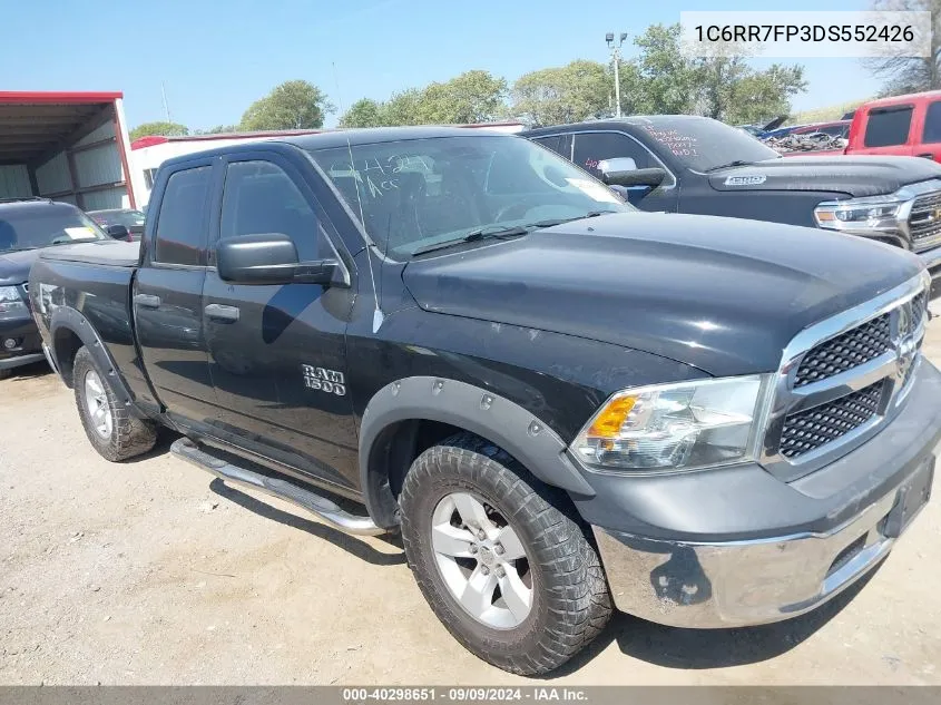 2013 Ram 1500 St VIN: 1C6RR7FP3DS552426 Lot: 40298651