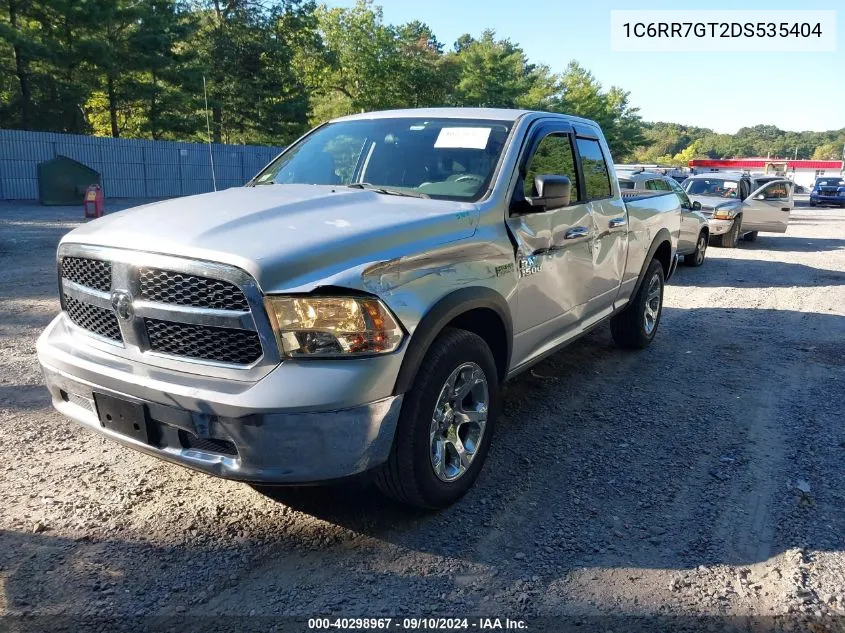 1C6RR7GT2DS535404 2013 Ram 1500 Slt