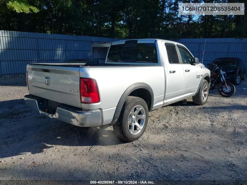 1C6RR7GT2DS535404 2013 Ram 1500 Slt