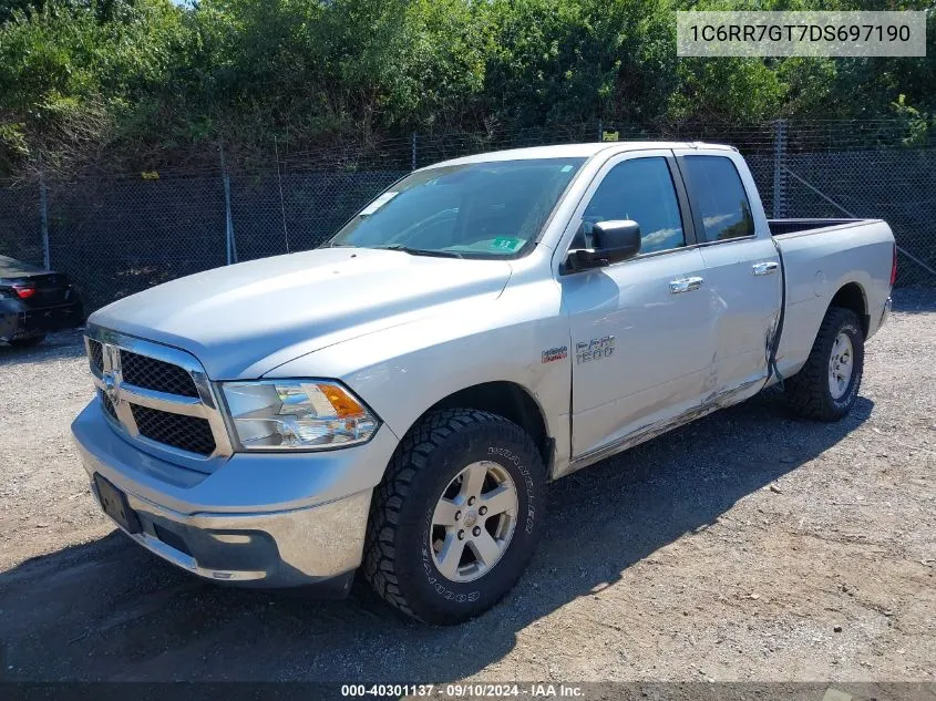 1C6RR7GT7DS697190 2013 Ram 1500 Slt