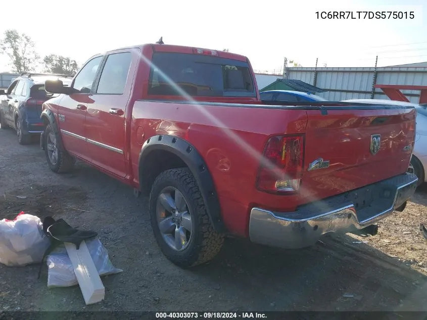 2013 Ram 1500 Slt VIN: 1C6RR7LT7DS575015 Lot: 40303073