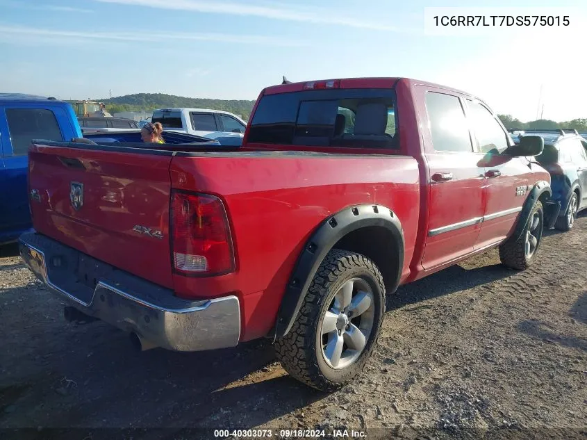 1C6RR7LT7DS575015 2013 Ram 1500 Slt