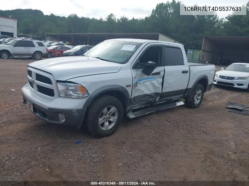 2013 Ram 1500 Slt VIN: 1C6RR7LT4DS537631 Lot: 40310349