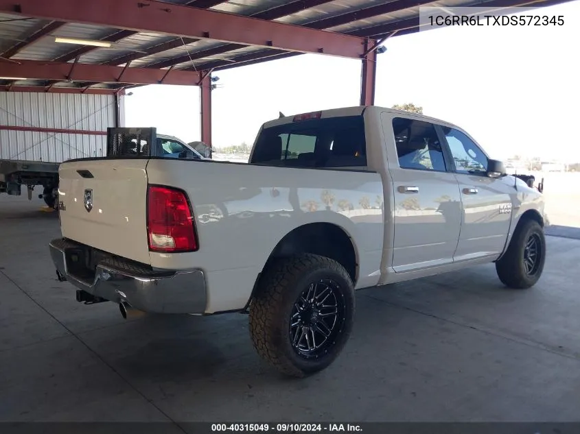 2013 Ram 1500 Big Horn VIN: 1C6RR6LTXDS572345 Lot: 40315049