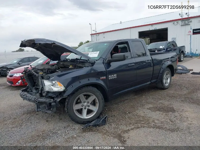 2013 Ram 1500 Express VIN: 1C6RR7FT2DS699298 Lot: 40333884