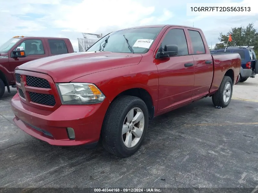 1C6RR7FT2DS563513 2013 Ram 1500 Express