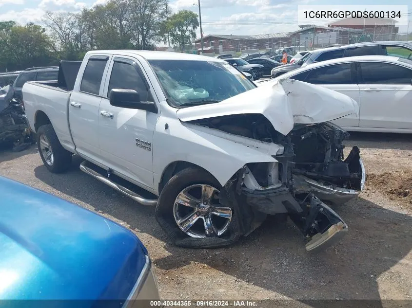 2013 Ram 1500 Slt VIN: 1C6RR6GP0DS600134 Lot: 40344355