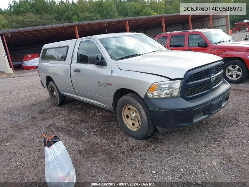 2013 Ram 1500 Tradesman VIN: 3C6JR6DT4DG586972 Lot: 40361909