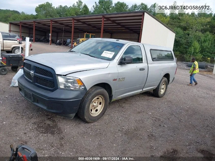 2013 Ram 1500 Tradesman VIN: 3C6JR6DT4DG586972 Lot: 40361909