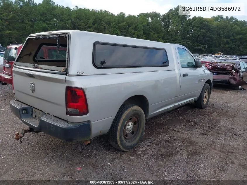 2013 Ram 1500 Tradesman VIN: 3C6JR6DT4DG586972 Lot: 40361909