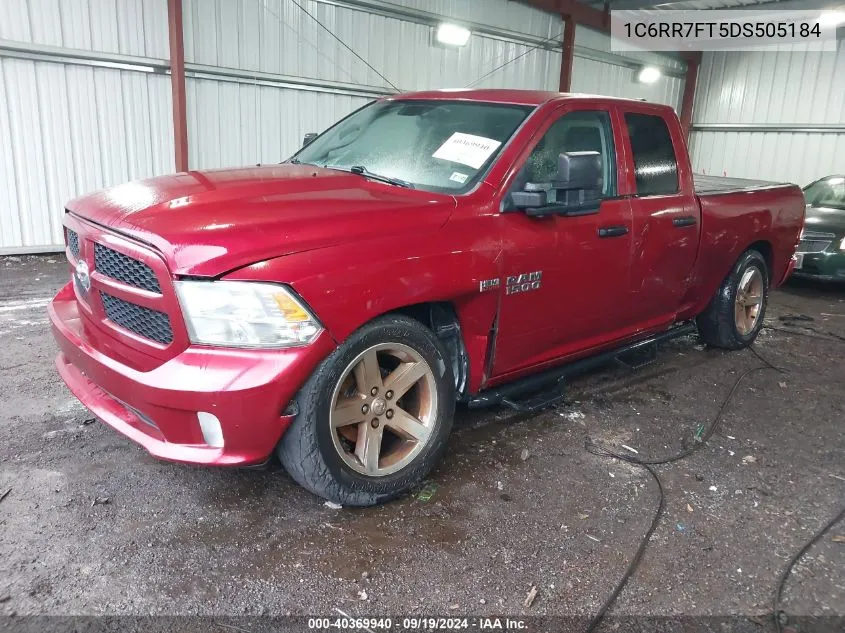 2013 Ram 1500 Express VIN: 1C6RR7FT5DS505184 Lot: 40369940