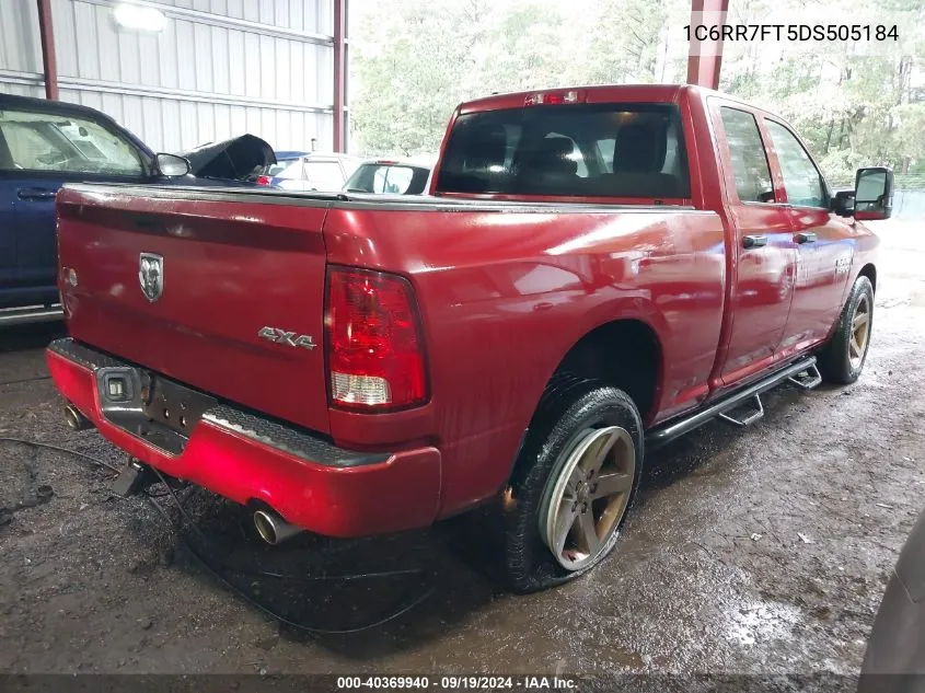 2013 Ram 1500 Express VIN: 1C6RR7FT5DS505184 Lot: 40369940