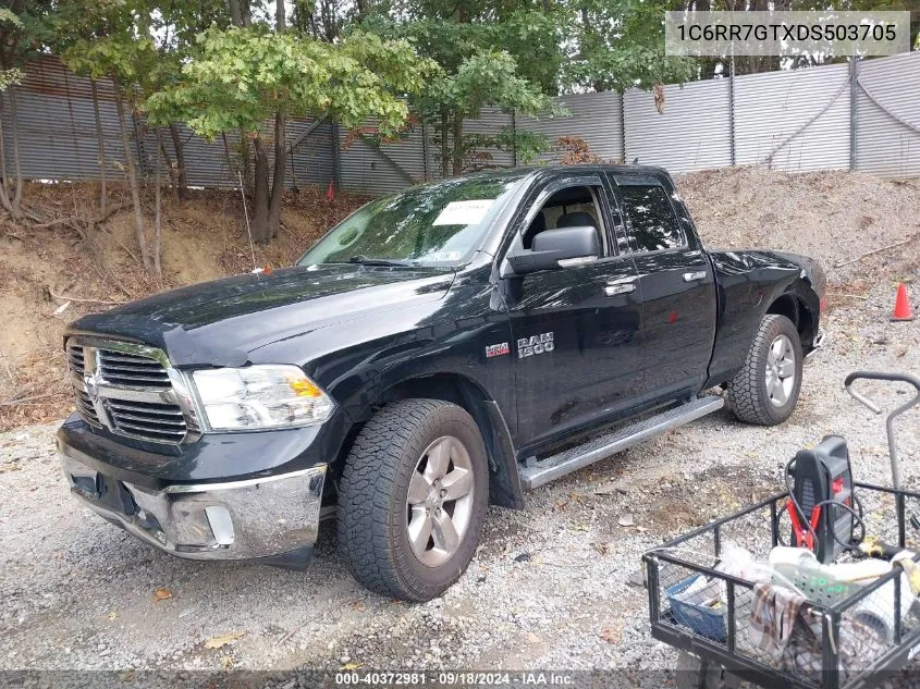 2013 Ram 1500 Slt VIN: 1C6RR7GTXDS503705 Lot: 40372981