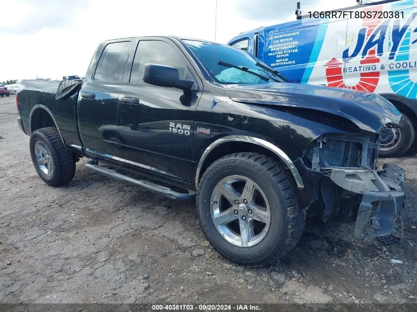 2013 Ram 1500 Express VIN: 1C6RR7FT8DS720381 Lot: 40381703