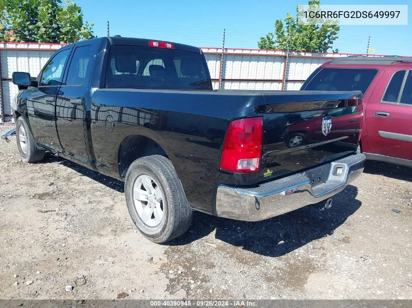 1C6RR6FG2DS649997 2013 Ram 1500 Tradesman