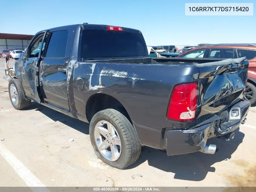 2013 Ram 1500 St VIN: 1C6RR7KT7DS715420 Lot: 40393598