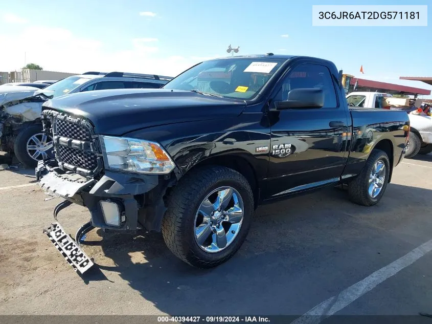 3C6JR6AT2DG571181 2013 Ram 1500 Express