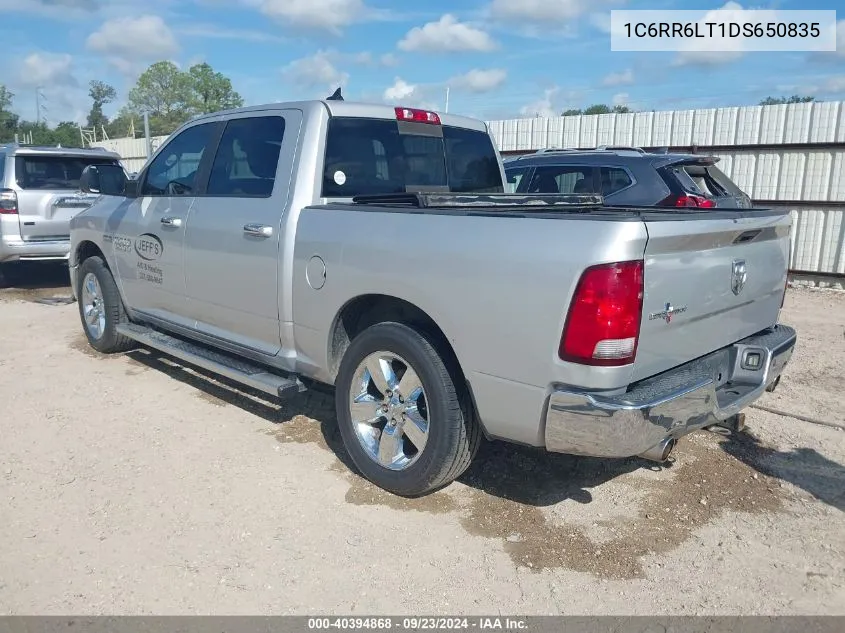 2013 Ram 1500 Lone Star VIN: 1C6RR6LT1DS650835 Lot: 40394868