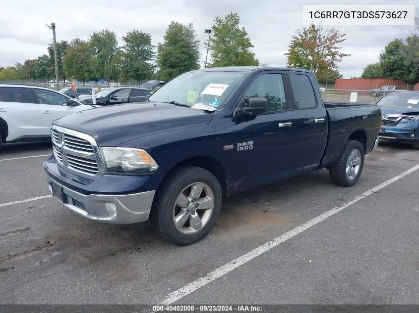 1C6RR7GT3DS573627 2013 Ram 1500 Big Horn