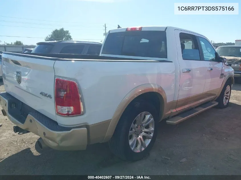 1C6RR7PT3DS575166 2013 Ram 1500 Laramie Longhorn Edition