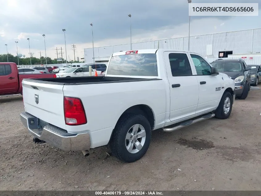 2013 Ram 1500 Tradesman VIN: 1C6RR6KT4DS665606 Lot: 40406179