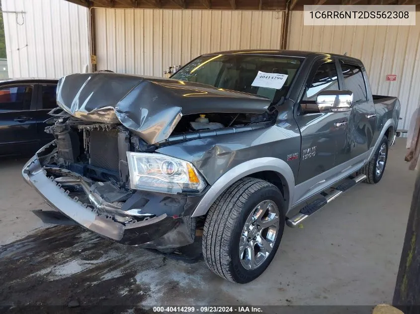 2013 Ram 1500 Laramie VIN: 1C6RR6NT2DS562308 Lot: 40414299