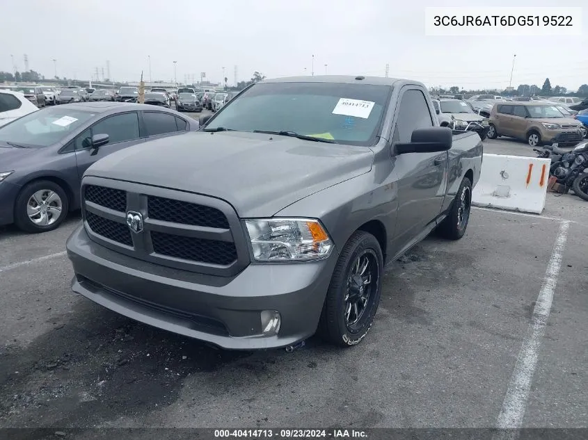 2013 Ram 1500 Express VIN: 3C6JR6AT6DG519522 Lot: 40414713