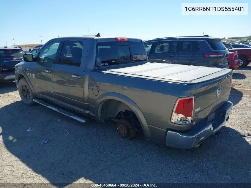 2013 Ram 1500 Laramie VIN: 1C6RR6NT1DS555401 Lot: 40450664