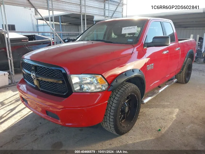 1C6RR6GP2DS602841 2013 Ram 1500 Slt