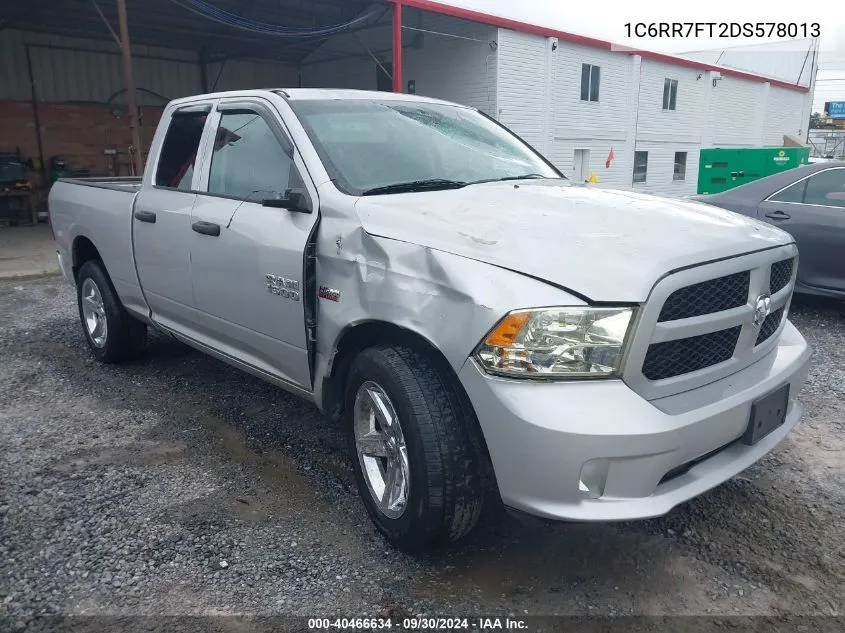 1C6RR7FT2DS578013 2013 Ram 1500 Express