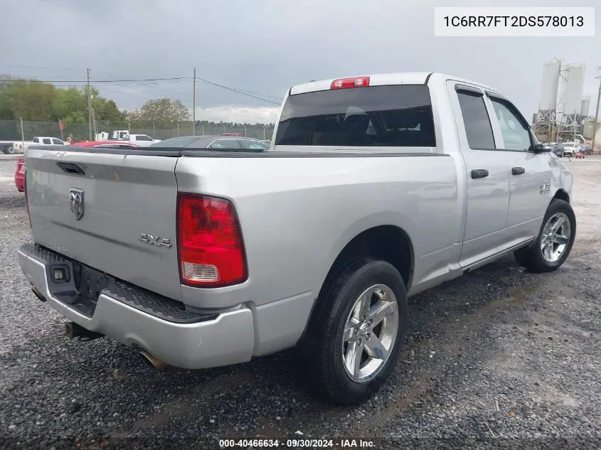 1C6RR7FT2DS578013 2013 Ram 1500 Express