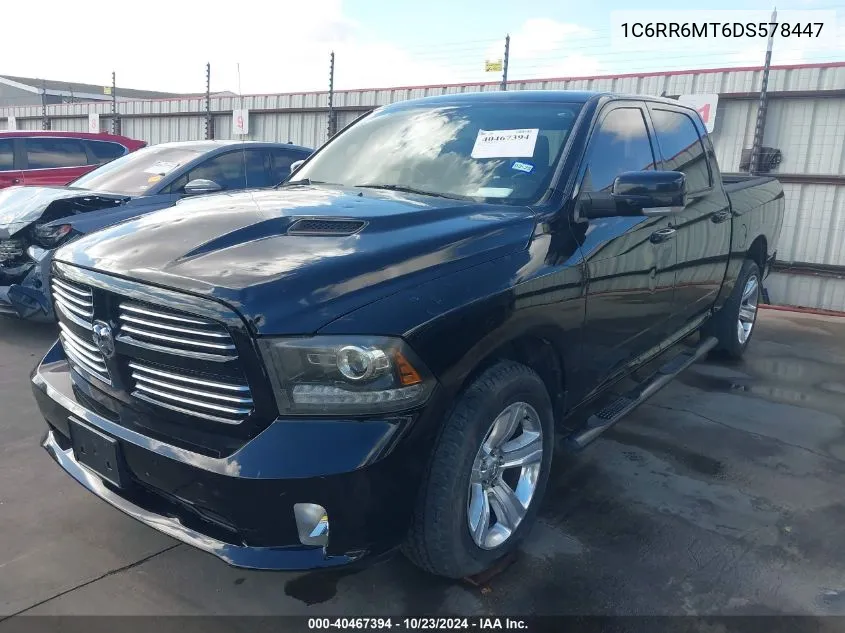 2013 Ram 1500 Sport VIN: 1C6RR6MT6DS578447 Lot: 40467394