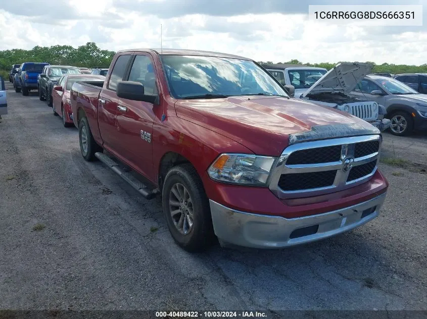 2013 Ram 1500 Slt VIN: 1C6RR6GG8DS666351 Lot: 40489422