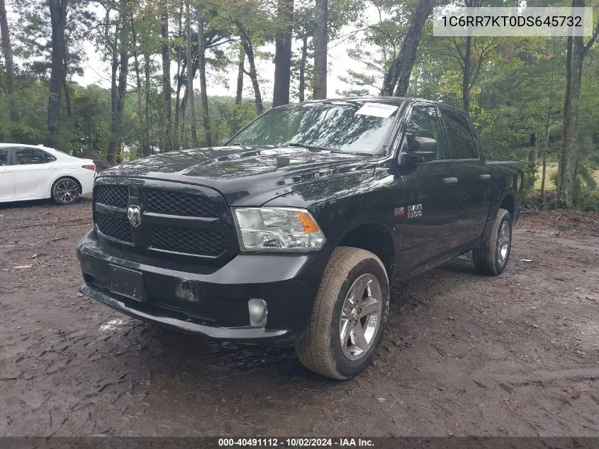 2013 Ram 1500 Express VIN: 1C6RR7KT0DS645732 Lot: 40491112