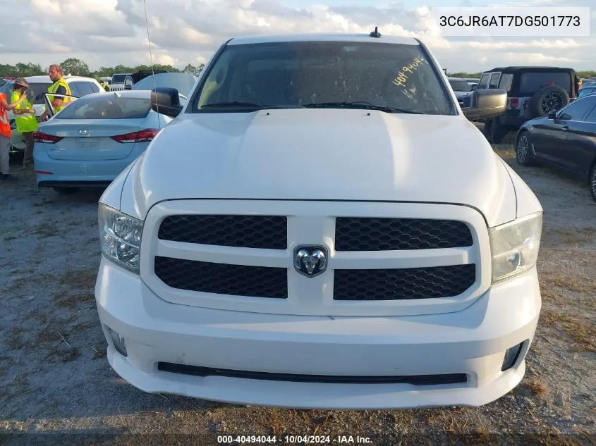 2013 Ram 1500 Express VIN: 3C6JR6AT7DG501773 Lot: 40494044