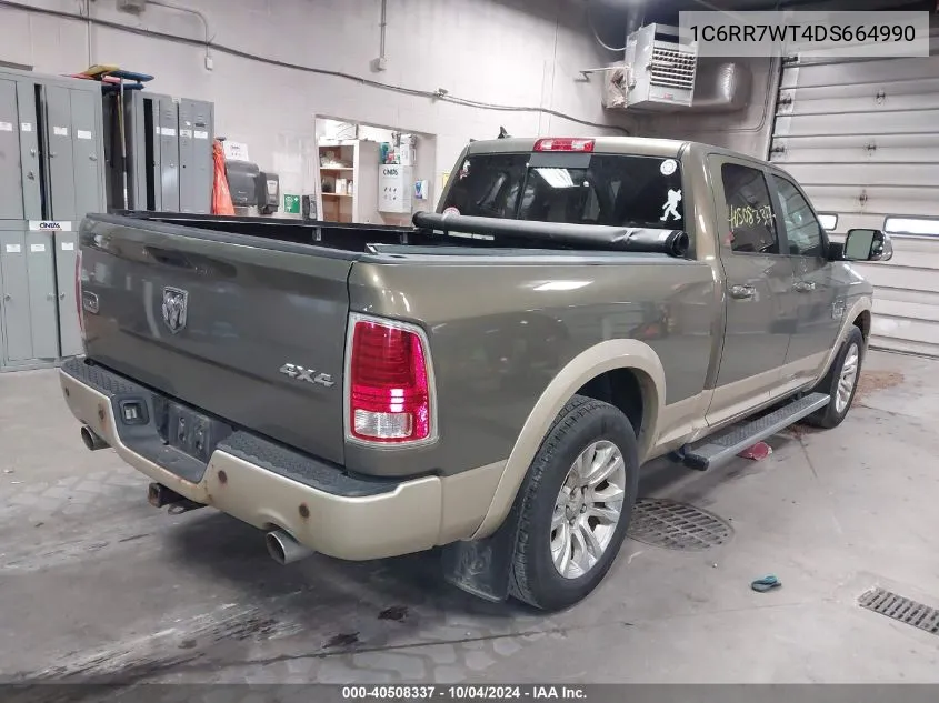 1C6RR7WT4DS664990 2013 Ram 1500 Laramie Longhorn Edition