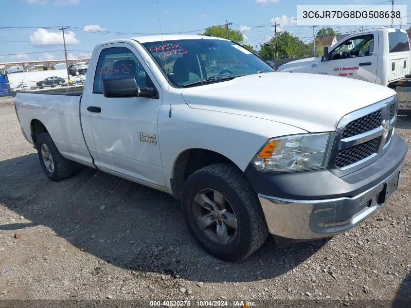 2013 Ram 1500 Tradesman VIN: 3C6JR7DG8DG508638 Lot: 40520275