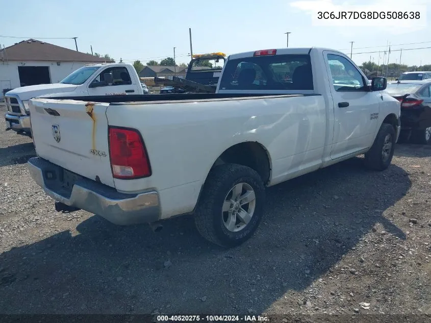 3C6JR7DG8DG508638 2013 Ram 1500 Tradesman