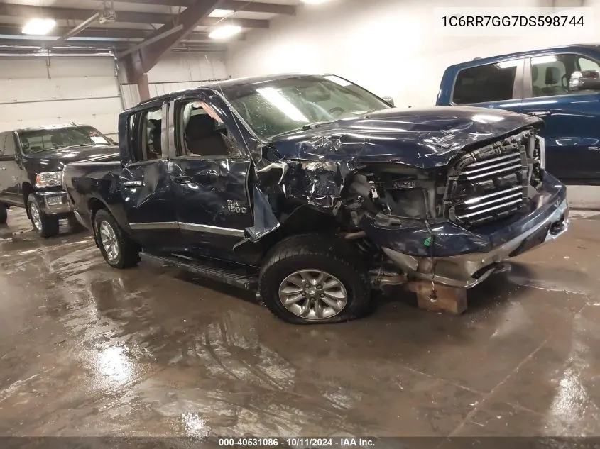 2013 Ram 1500 Slt VIN: 1C6RR7GG7DS598744 Lot: 40531086