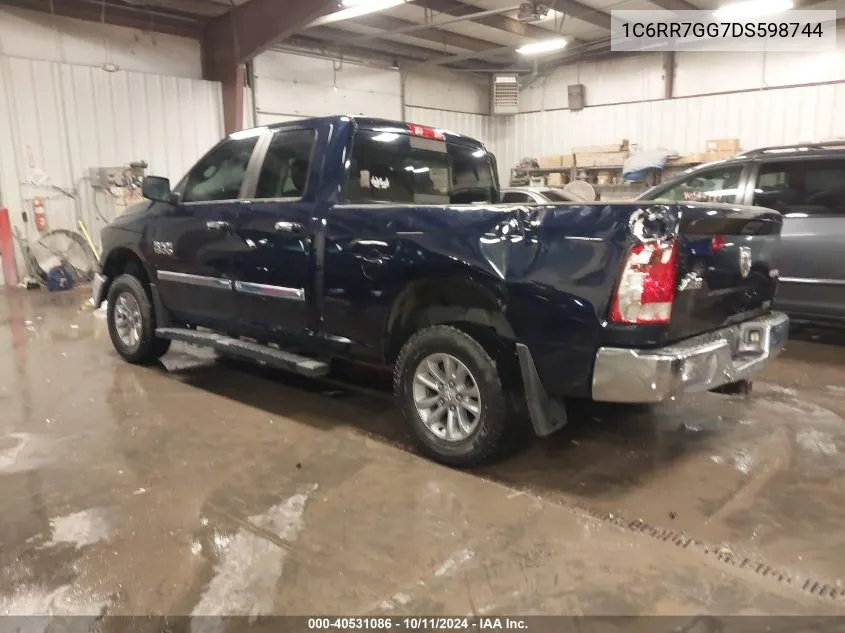 2013 Ram 1500 Slt VIN: 1C6RR7GG7DS598744 Lot: 40531086