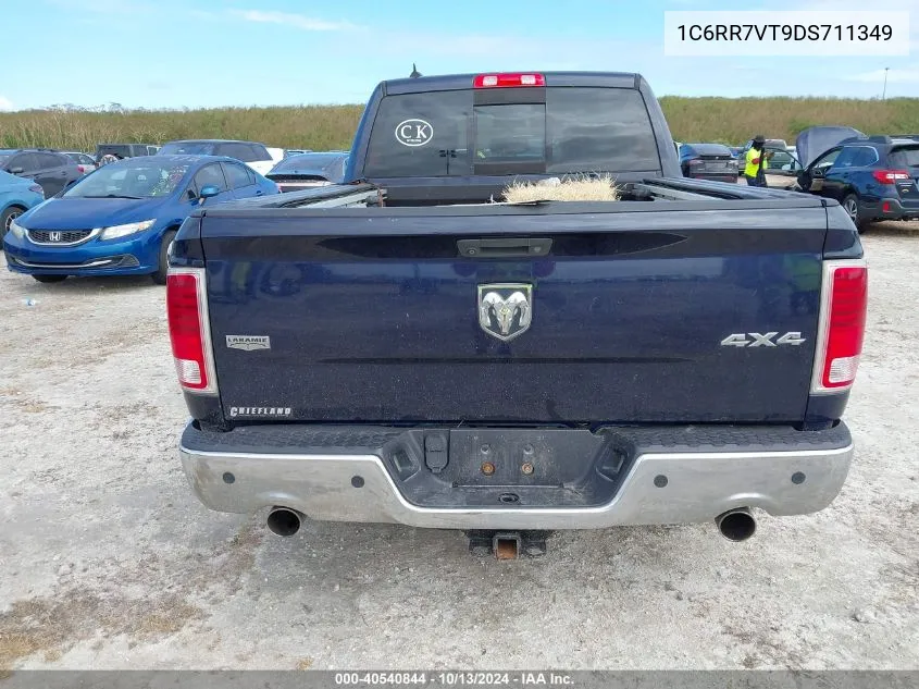 2013 Ram 1500 Laramie VIN: 1C6RR7VT9DS711349 Lot: 40540844